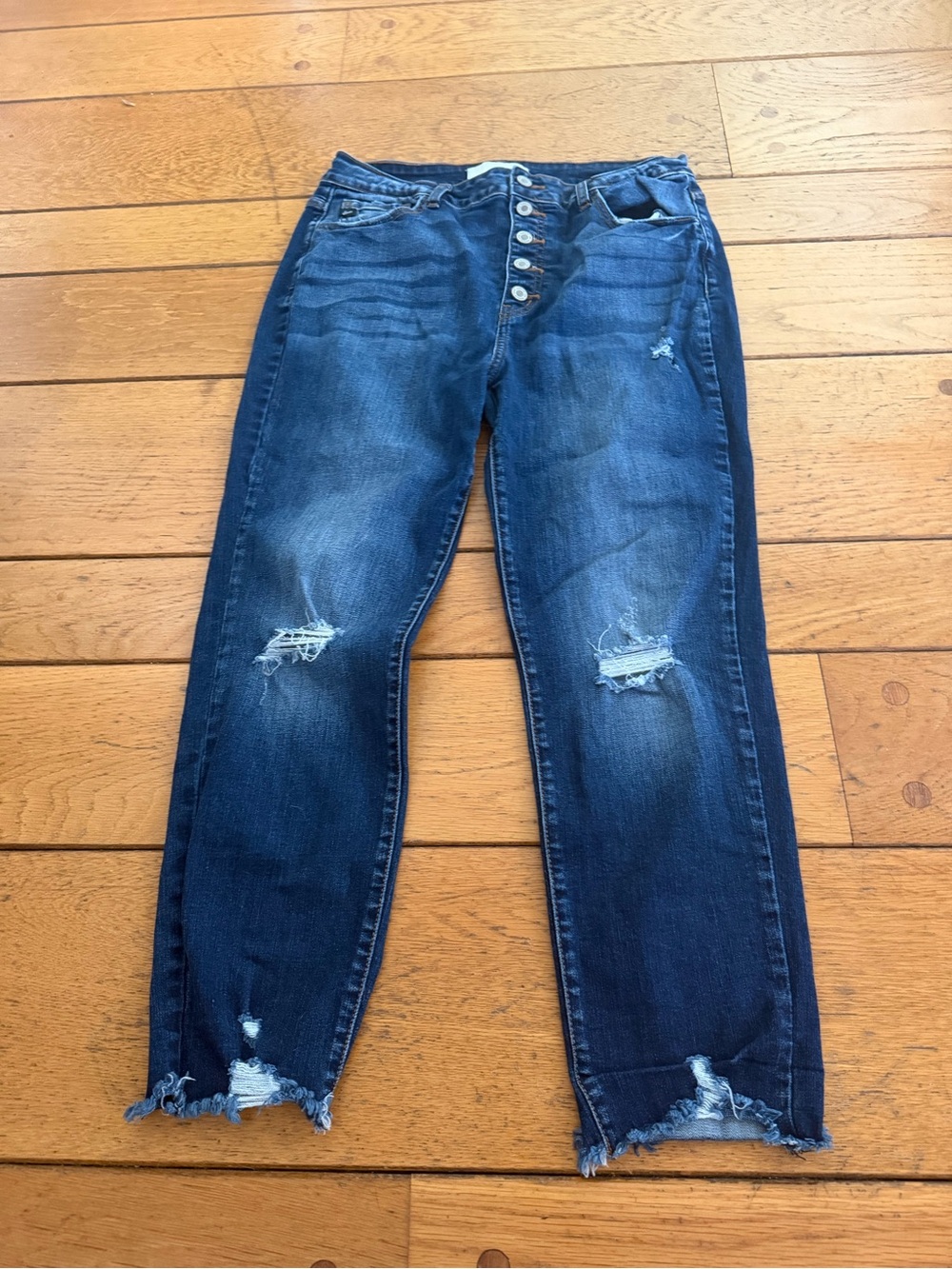 Kancan distressed jeans